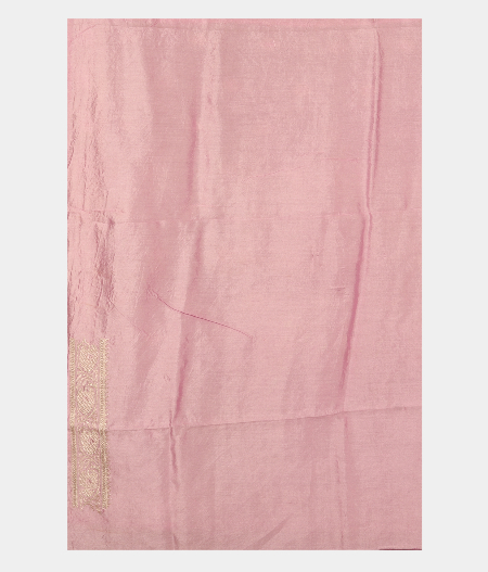 Light Pink organza Embroidery Saree T2590823