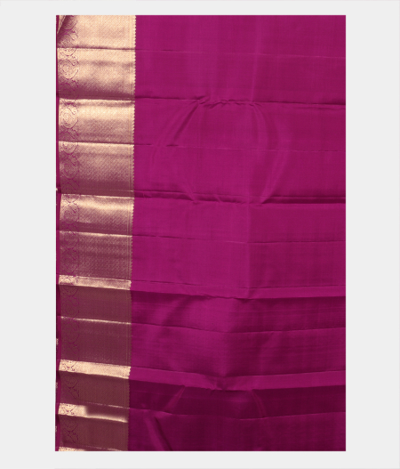 Purple Handwoven Kanjivaram Silk Saree T2477603
