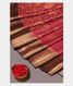 Burgundy Mysore Silk Saree T2604692