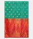 Peacock Blue Handwoven Kanjivaram Silk Saree T2612724