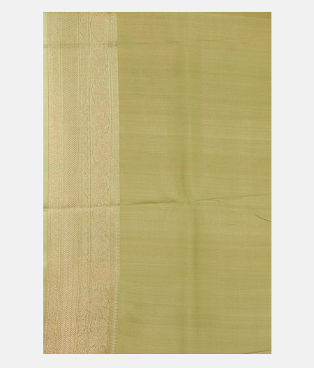 Green Banaras Kathan Silk Saree T2613753