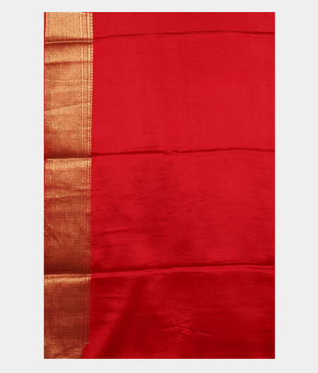 Brown Mysore Silk Saree T2601983