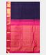 Blue Handwoven Kanjivaram Silk Saree T2577764