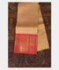 Beige Handwoven Kanjivaram Silk Kids Pavadai T2477981