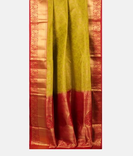 Green Soft Silk Saree T2621402
