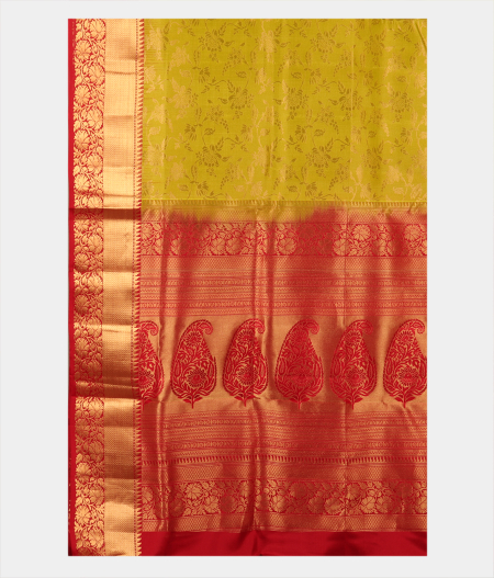 Green Soft Silk Saree T2621404