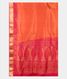 Dark Peach Soft Silk Saree T2449914