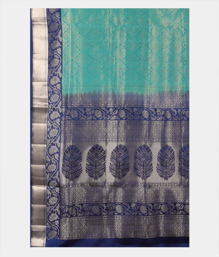 Blue Soft Silk Saree T2622404