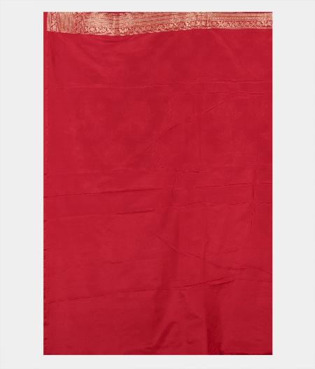 Red Banaras Silk Saree T2547553