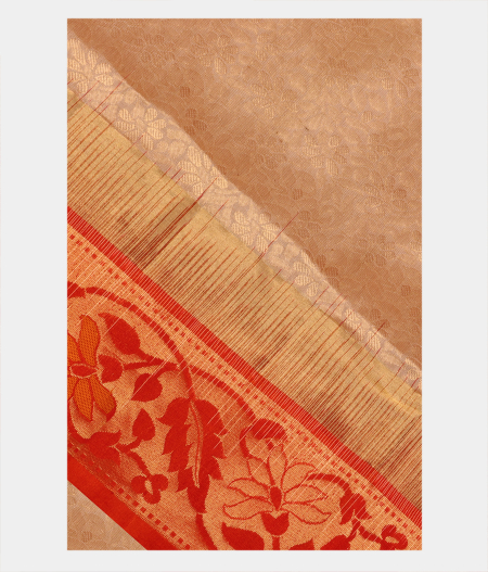 Beige Soft Silk Saree T248388-image