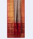 Grey Pochampalli Silk Cotton Saree T2627392