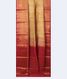 Beige  Pochampalli Silk Cotton Saree T2627422