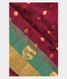 Burgundy Soft Silk Saree T2619121
