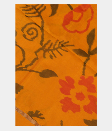 Yellow Soft Silk Saree T262410-image