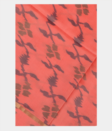 Peach Soft Silk Saree T262405-image