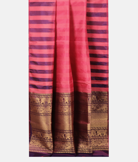 Pink Soft Silk Saree T2619332
