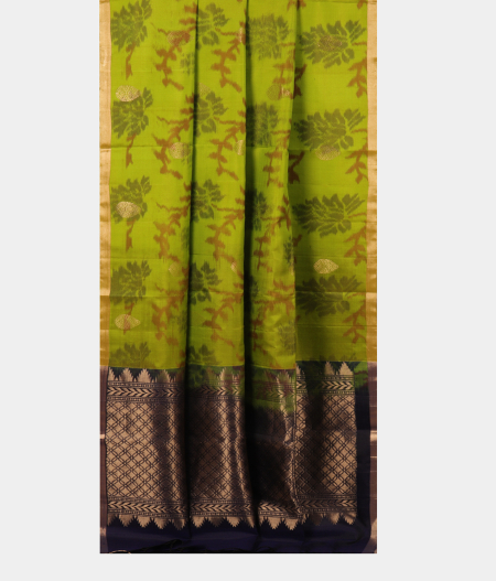 Green Soft Silk Saree T2624142