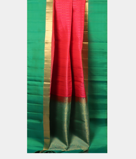 Pinkish Orange Soft Silk Saree T2613332