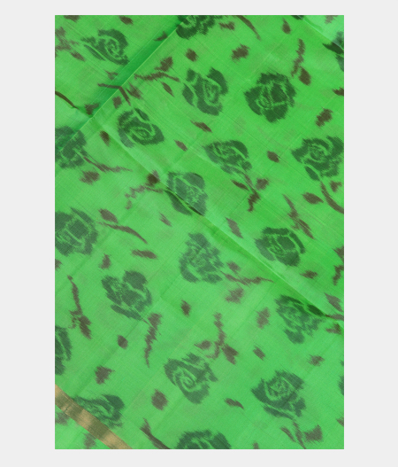 Green Soft Silk Saree T262401-image