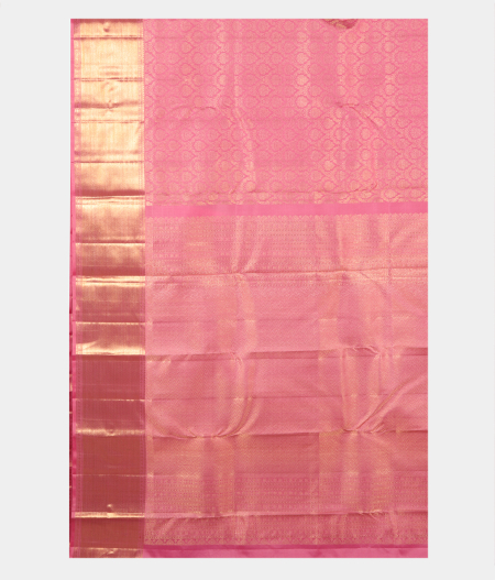 Pink Handwoven Kanjivaram Silk Saree T2531984