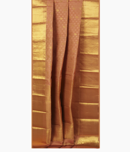 Pinkish Beige Soft Silk Saree T2378682