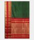 Green Handwoven Kanjivaram Silk Saree T2611534