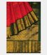 Red Handwoven Kanjivaram Silk Saree T2519483