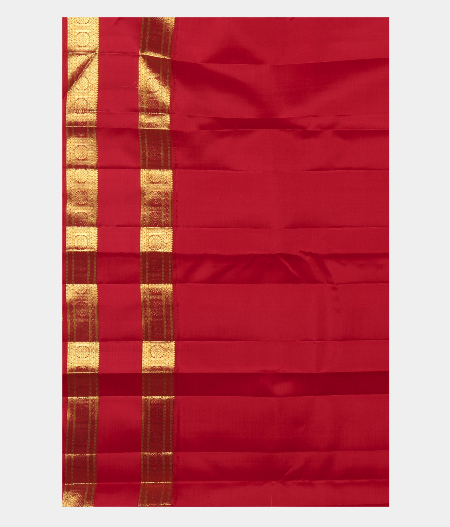 Beige Handwoven Kanjivaram Silk Saree T2516784