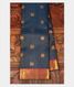 Blue Handwoven Kanjivaram Silk Saree T2633711