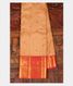 Beige Handwoven Kanjivaram Silk Saree T2653321