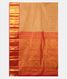 Beige Handwoven Kanjivaram Silk Saree T2653324