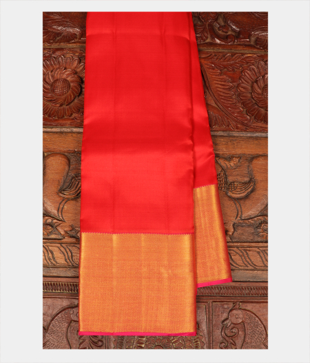 Red Soft Silk Saree T263220-image