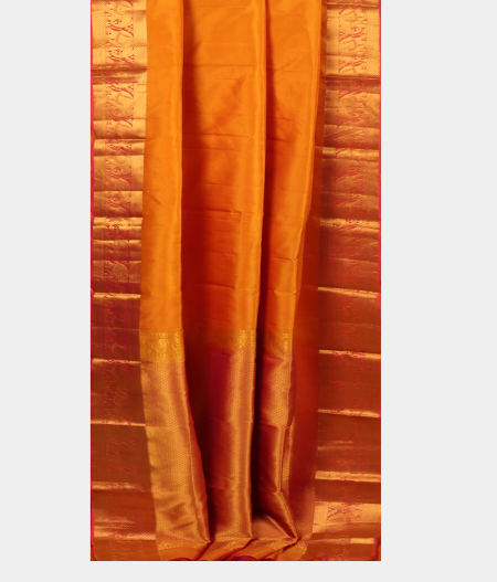 Yellow Soft Silk Saree T2631842