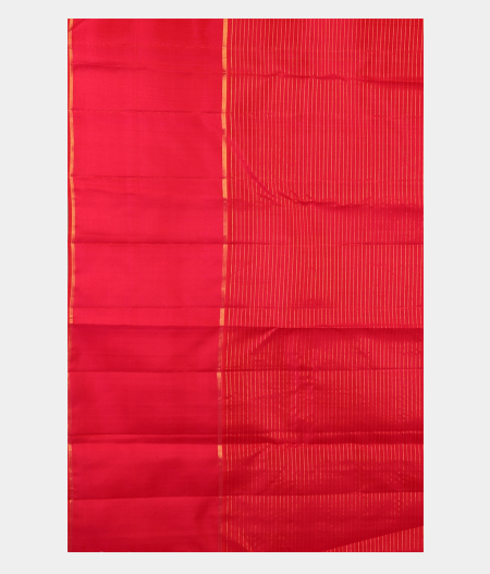Pinkish Orange Handwoven Kanjivaram Silk Saree T2562783