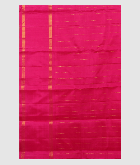 Pinkish Orange Handwoven Kanjivaram Silk Saree T2572303