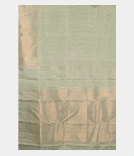 Light Green Handwoven Kanjivaram Silk Saree T2647344