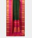 Green Handwoven Kanjivaram Silk Saree T2633822