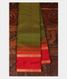 Green Handwoven Kanjivaram Silk Saree T2603121
