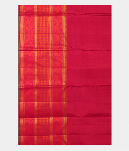 Midnight Blue Handwoven Kanjivaram Silk Saree T2603103