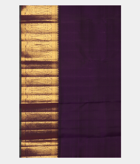 Yellow Handwoven Kanjivaram Silk Saree T2588123