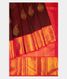 Brown Handwoven Kanjivaram Silk Saree T2609172
