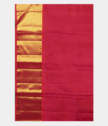 Brown Handwoven Kanjivaram Silk Saree T2609173