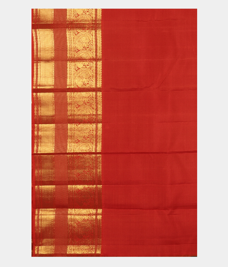 Green Handwoven Kanjivaram Silk Saree T2574993