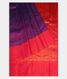 Purple Handwoven Kanjivaram Silk Saree T2657512
