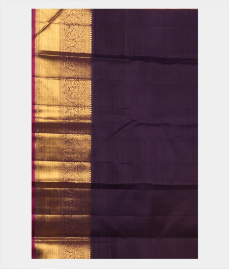 Yellow Handwoven Kanjivaram Silk Saree T2609113