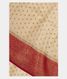 Off White Banaras Tussar Saree T2642261