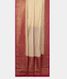 Off White Banaras Tussar Saree T2642262