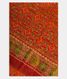 Pinkish Orange Patola Silk Saree T2529401