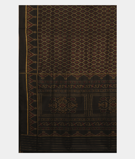 Black Patola Silk Saree T2575914