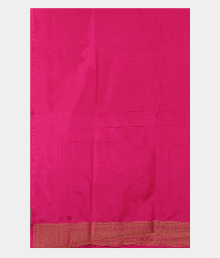 Beige Banaras Silk Saree T2542043